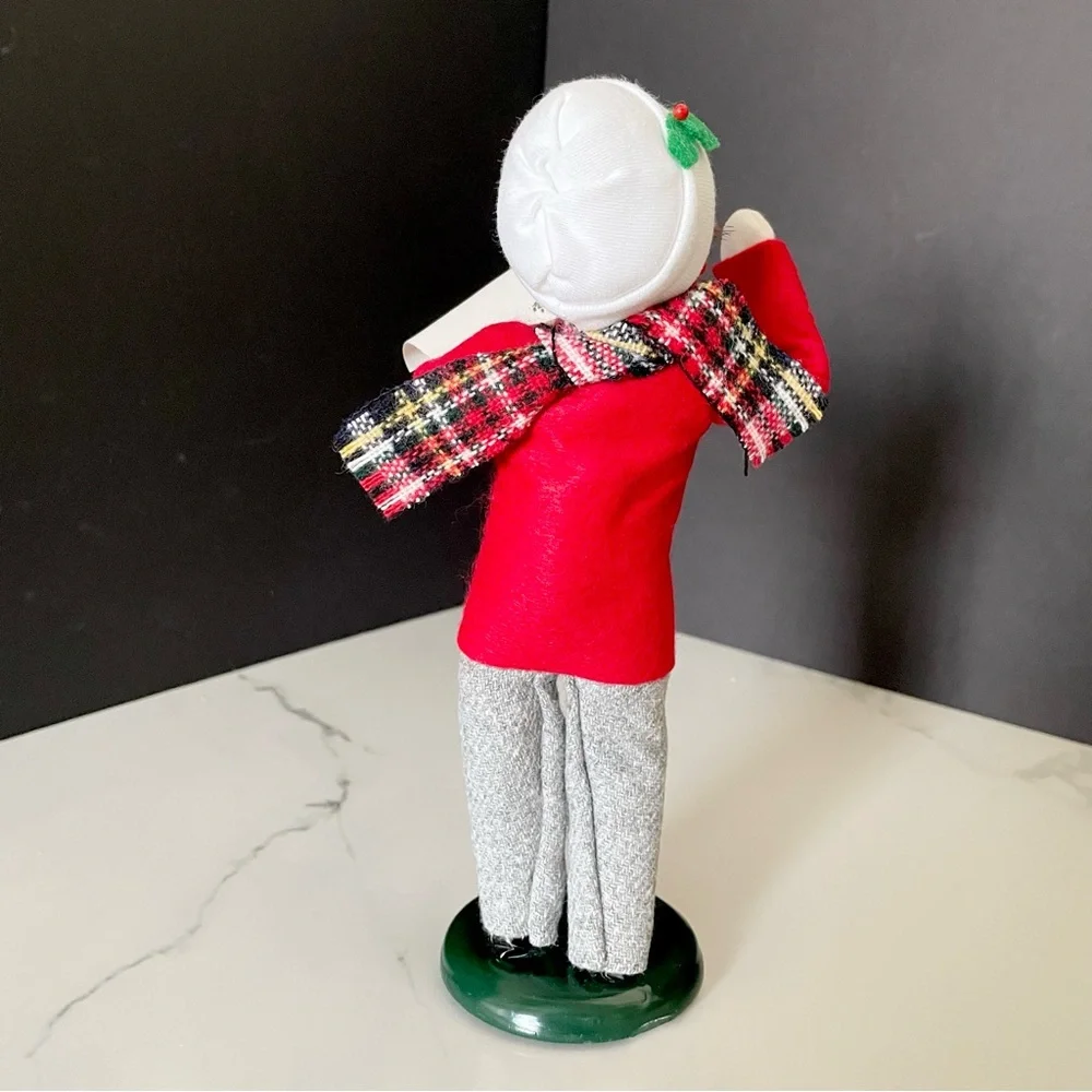 Child Caroler with Sheet Music by Byer's Choice